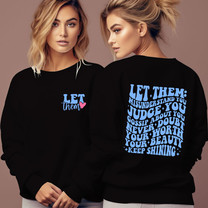 Streetwear Brand Hoodies - Modna bluza marki LET Them Moda