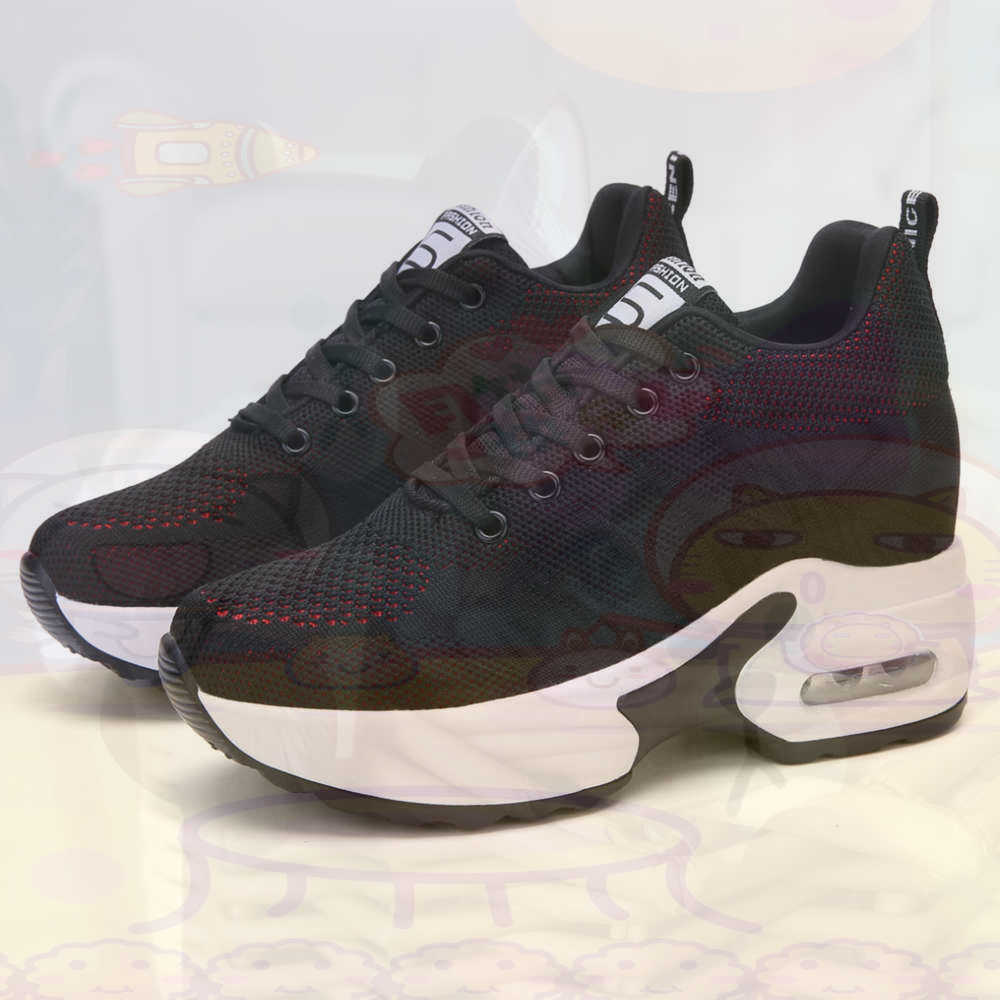 Streetwear Girl Brand - Czerwony Rozmiar 36 Buty Kobieta Tenis