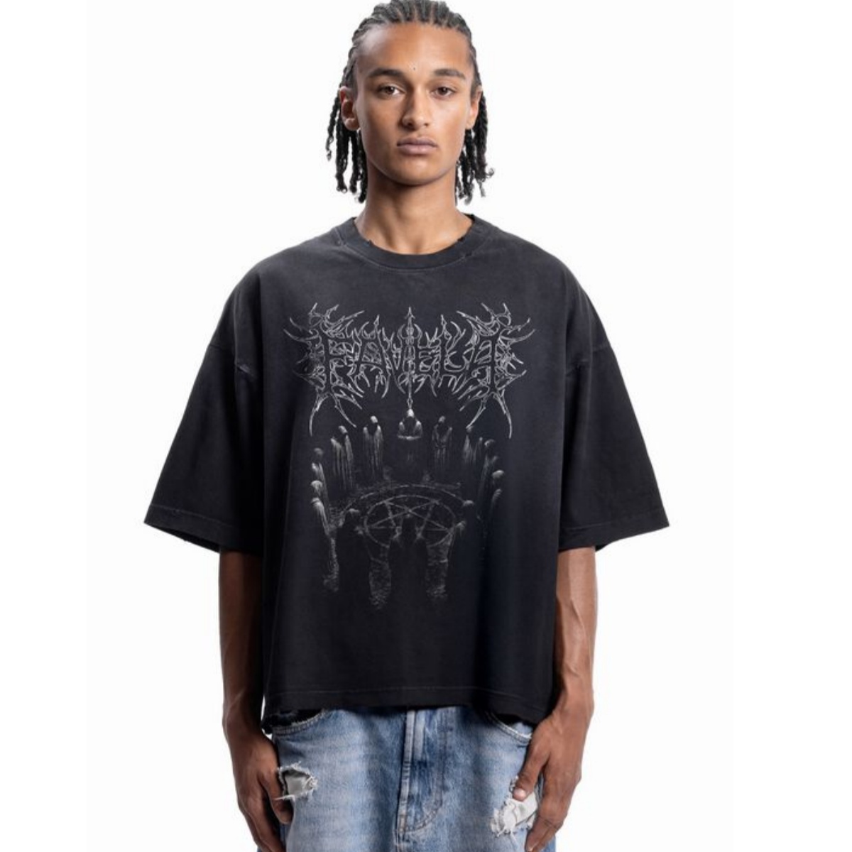 Koszulka Sacred Heart Metal Fo – Streetwear Brand Font recenzja i cena
