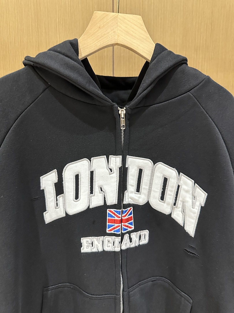 Bluza z kapturem na zamek 25S  – Streetwear Brand London recenzja i cena
