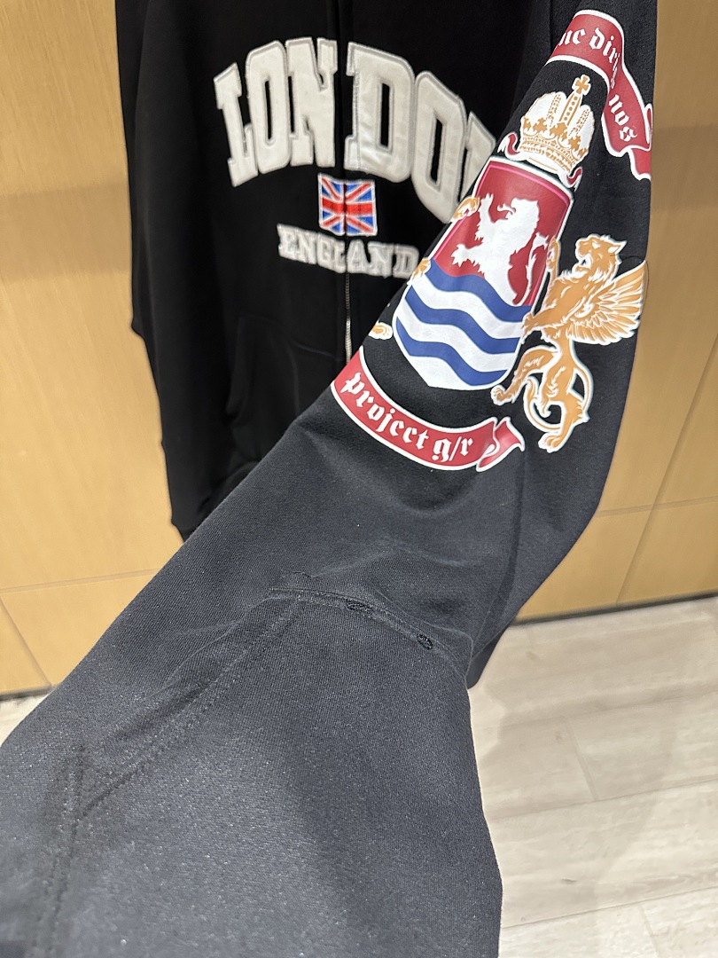 Bluza z kapturem na zamek 25S  – Streetwear Brand London recenzja i cena